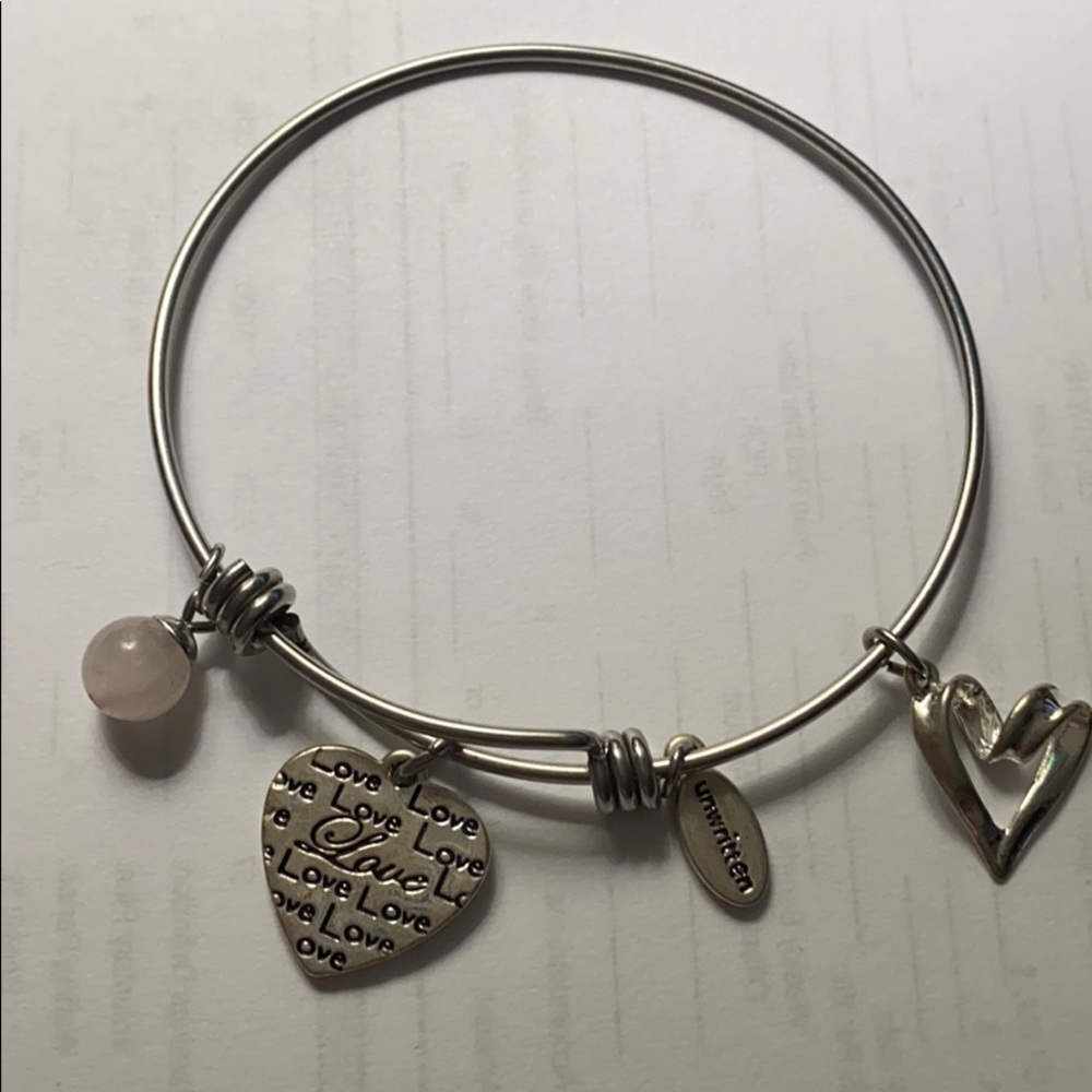 Unwritten bangle bracelet